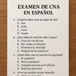 CNA - Practice Test in Spanish 2025