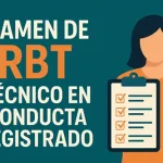 Examen de RBT Técnico en Conducta Registrado